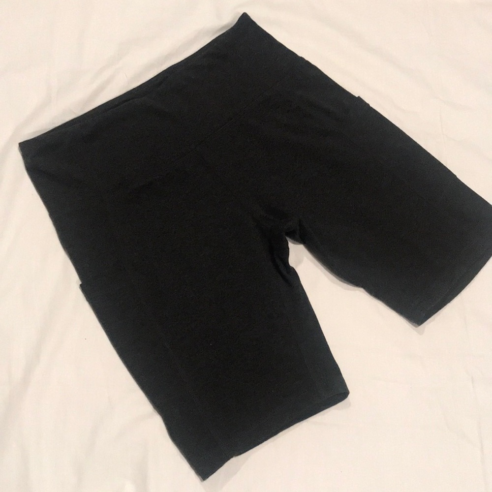 Baleaf High Waist Biker Short Charcoal M